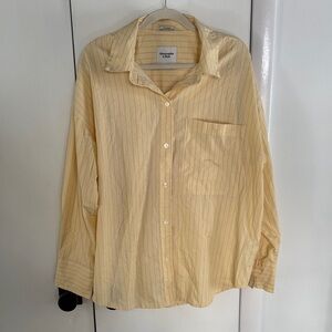 Abercrombie & Fitch Oversized Button Down Shirt